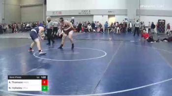 215 lbs Semifinal - Aydon Thomson, Morgan vs Nathan Holladay, Corner Canyon