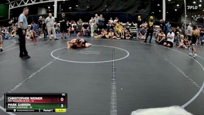 92 lbs Placement (4 Team) - Christopher Weiner, Mat Assassins Black vs Mark Garren, Florida Scorpions