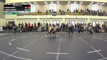149 lbs 7th Place Match - Xavier Woods, Mount St. Joseph vs Brody Arthur, Manchester