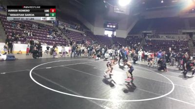 57 lbs Quarters - Jarrod Romero, La Gente Wrestling Club vs Sebastian Garcia, Duran Wrestling Club