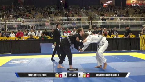 Ricardo Ernesto Rios III vs Decker Stills Krise 2025 Pan Kids Jiu-Jitsu IBJJF Championship