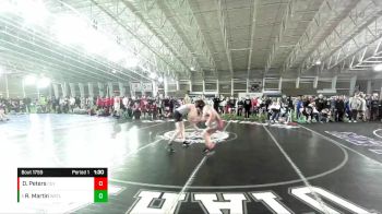 157 lbs Champ. Round 3 - Riggs Martin, Westlake vs Damien Peters, Cedar Valley