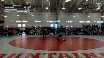 157 lbs Cons. Semi - Owen Cline, Colorado Mesa vs Zane Stoddard, San Francisco State