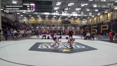 84 lbs Quarters - Decker McDonough, Iowa vs Conner Roeber, Siouxland Wrestling Academy