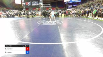 120 lbs Rnd Of 64 - Colin Martin, Virginia vs Colin Kuhn, Michigan