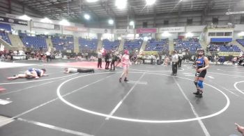 123 lbs Quarterfinal - Lily Hester, Arvada West vs Audali Martinez, Trojan Elite