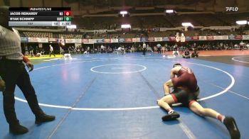 157 lbs Semis & Wb (16 Team) - Jacob Reinardy, MSU Moorhead vs Ryan Schimpf, Kutztown