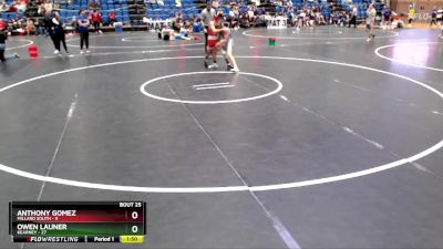 106 lbs Round 4 - Anthony Gomez, Millard South vs Owen Launer, Kearney