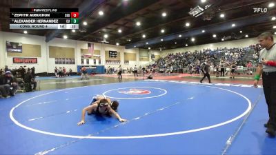 113 Boys Cons. Round 4 - Alexander Hernandez, Central Union vs Zephyr Aubuchon, Carlsbad