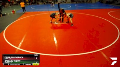 150 lbs Quarterfinal - Zachary Tabatt, Staples vs Caleb Rosenbrook, F/MCC