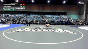 141 lbs Semifinal - Marckis Branford, Grand View vs John Alden, Wyoming