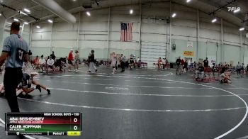 150 lbs Cons. Semi - Caleb Hoffman, Mt Asassins vs Abai Beishembiev, Apple Wrestling Academy