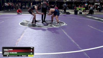 190 lbs Cons. Round 4 - Orinn Hubbard, Redmond vs Gadi Cano, Caldera