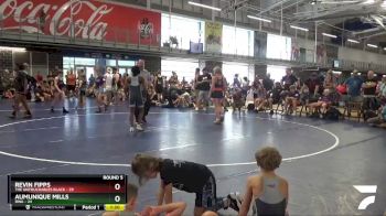 95 lbs Round 5 (10 Team) - Aumunique Mills, RWA vs Revin Fipps, The Untouchables Black