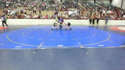 120 lbs Quarterfinal - Jace Glover, Rabbit Wrestling Club vs Peyton Erickson, Commerce Wrestling Club