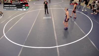 Elementary - 115 lbs Asher Theis, New Prague vs Max Martin, Waconia