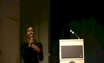 Maurica Powell, assistant coach - Women's XC team intros