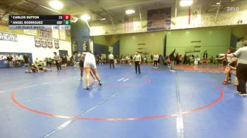 285 lbs 1st Place Match - Carlos Sutton, Etiwanda vs Angel Rodriguez, Centennial (Corona)