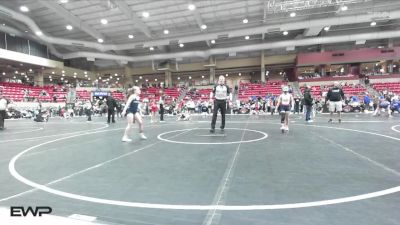80 lbs 1st Place Match - Savina Burgo, Commandos WA vs Marcie Cook, Hoisington Jr