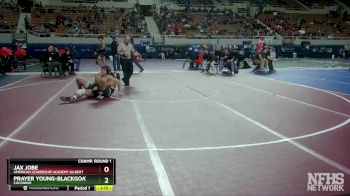 D3-190 lbs Champ. Round 1 - Prayer Young-Blackgoat, Coconino vs Jax Jobe, American Leadership Academy Gilbert