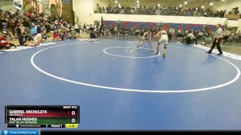 145 lbs Cons. Round 4 - Talan Hughes, East Valley (Spokane) vs Gabriel Archuleta, Pocatello