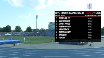 Boy's 4x400m Relay 1A, Heat 1