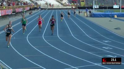 Girl's 4x400m Relay 3A, Heat 2
