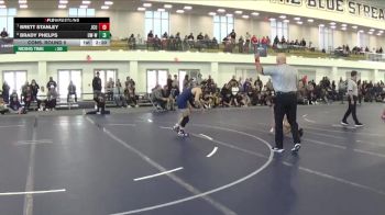 125 lbs Cons. Round 5 - Brett Stanley, John Carroll vs Brady Phelps, Wisconsin-Whitewater