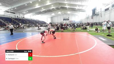 116 lbs Consi Of 8 #2 - Tyler Holland, War Wc vs Raymond Carbajal, Terminators