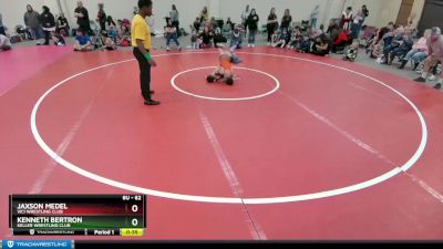 62 lbs Round 3 - Kenneth Bertron, Keller Wrestling Club vs Jaxson Medel, Vici Wrestling Club