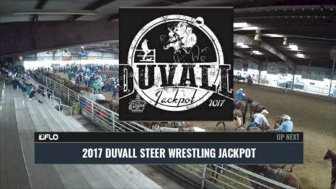 Battle Royal 1- Crane VS Rudd- 2017 Duvall's Steer Wrestling Jackpot
