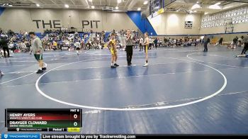 103 lbs Champ. Round 2 - Henry Ayers, Wasatch Wrestling Club vs Drayger Cloward, Uintah Wrestling