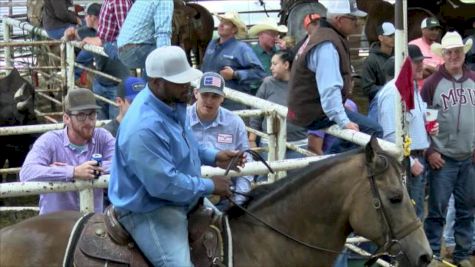 40 & Over- Brother Loud Wins Round 1- 2017 Duvall's Steer Wrestling Jackpot