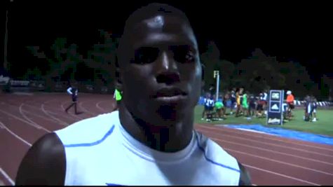 Tyreek Hill after running 20.14 in high school