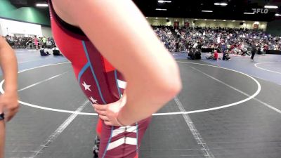 124 lbs Round Of 64 - Everest Leydecker, AZ vs Karris Burt, CO