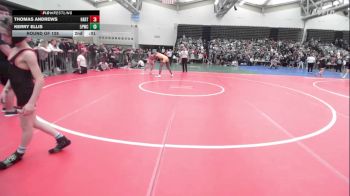 80-I lbs Quarterfinal - Chase Galvez, KD Trained vs James Brenner, The Hunt Wrestling Club