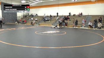 J-16 lbs 7th Place Match - Gavin Gillmore, CPU Storm vs Dean Dye, Hammerin Hawks