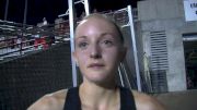 Jamie Kempfer after qualifying to the NCAA championships in the 10K