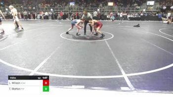 115 lbs Consi Of 16 #2 - Logan Wilson, Apache Wrestling Club vs Trey Sketon, PSF