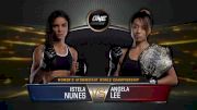 Angela Lee vs Istela Nunes: ONE: Dynasty Of Heroes Fight Replay