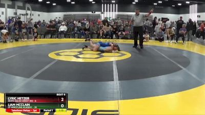 100 lbs Semis & 1st Wrestleback (8 Team) - Lyric Hetzer, Death Squad Wrest (IN) vs Liam McClain, CP Wrestling Academy