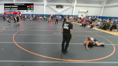 126 lbs Champ. Round 3 - Hudson Morris, All American TC vs Ismael Chaidez, Unattached