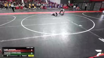 70 lbs Cons. Semi - Thomas Lesselyong, Team Nazar vs Luke Jackson, Winneconne Youth Wrestling