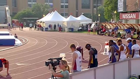 Men's 4x100m Relay, Heat 1 - A&M dominates