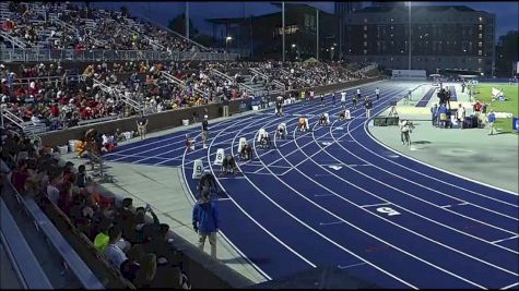 Men's 200m, Heat 1 - Christian Coleman 19.85 into headwind! NCAA #2 ALL-TIME