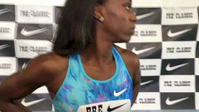 Ashley Spencer crushes PR with Pre win