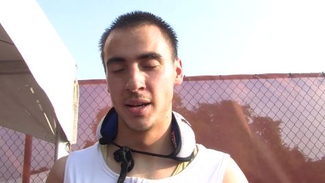 Ben Saarel on 1500 quarter final - "it was long and it was hot"