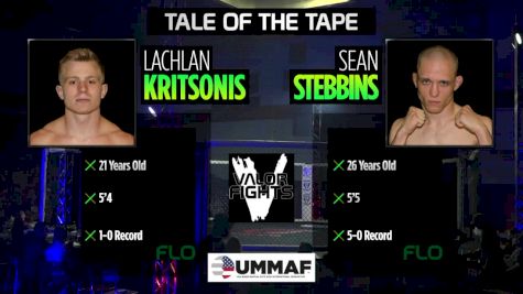 Lachlan Kritsonis vs Sean Stebbins: 2017 UMMAF National Championships Full Replay