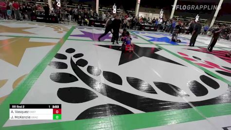 Aiden Vasquez vs Jaydah McKenzie 2022 F2W Colorado State Championships