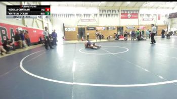 170 lbs Cons. Semi - Cecilia Chatman, Pittsburg Senior vs Krystal Ocken, Middletown